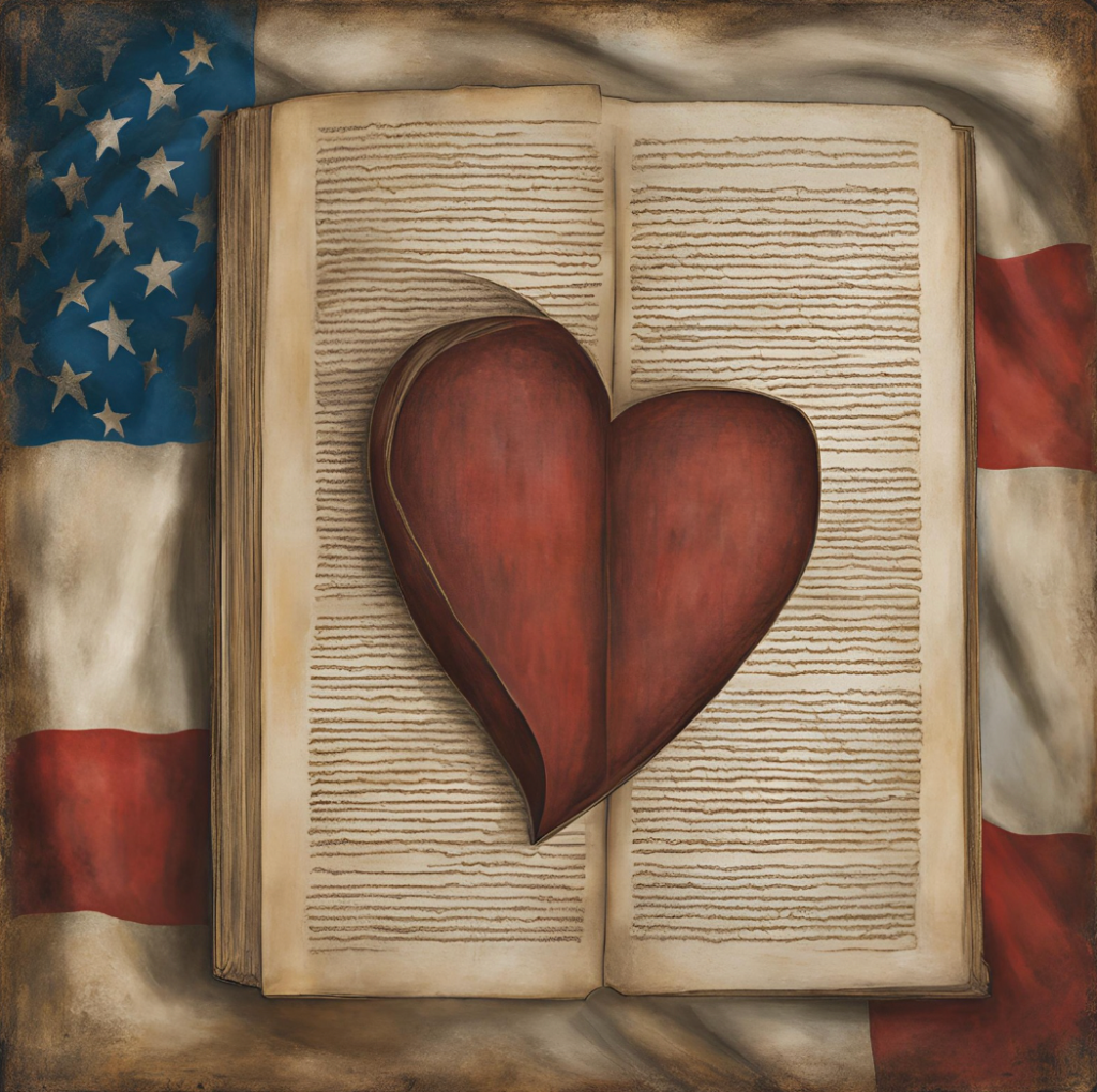 Heart in a book