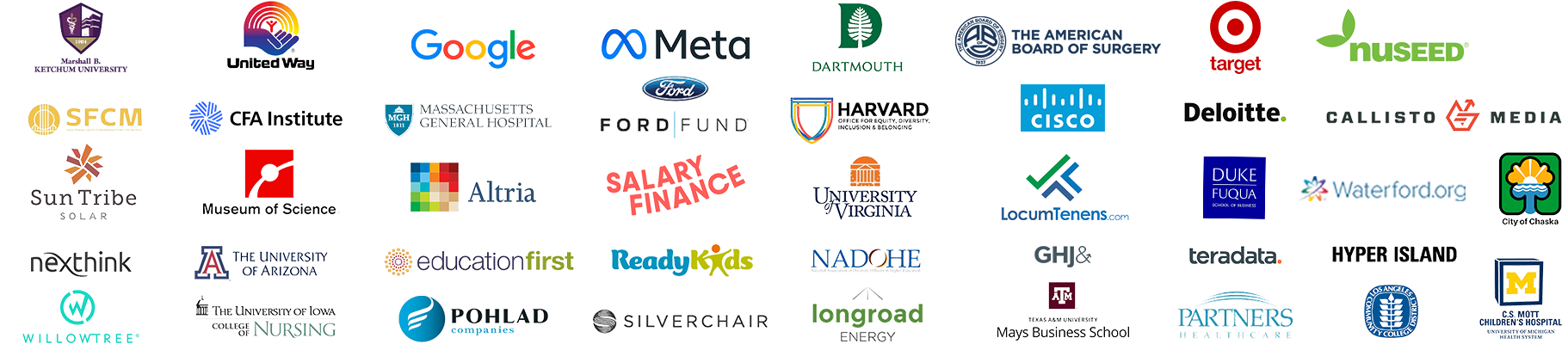 Logos: Making an impact for these companies